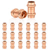 30 Pcs 1/2" Press Copper Coupling w/Stop (Lead Free)