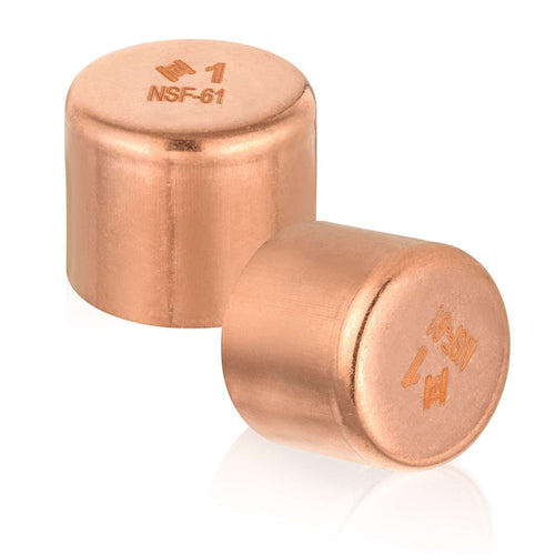 30 Pcs 1" Solder Copper Pipe End Cap (Plug) at Wholesale Price