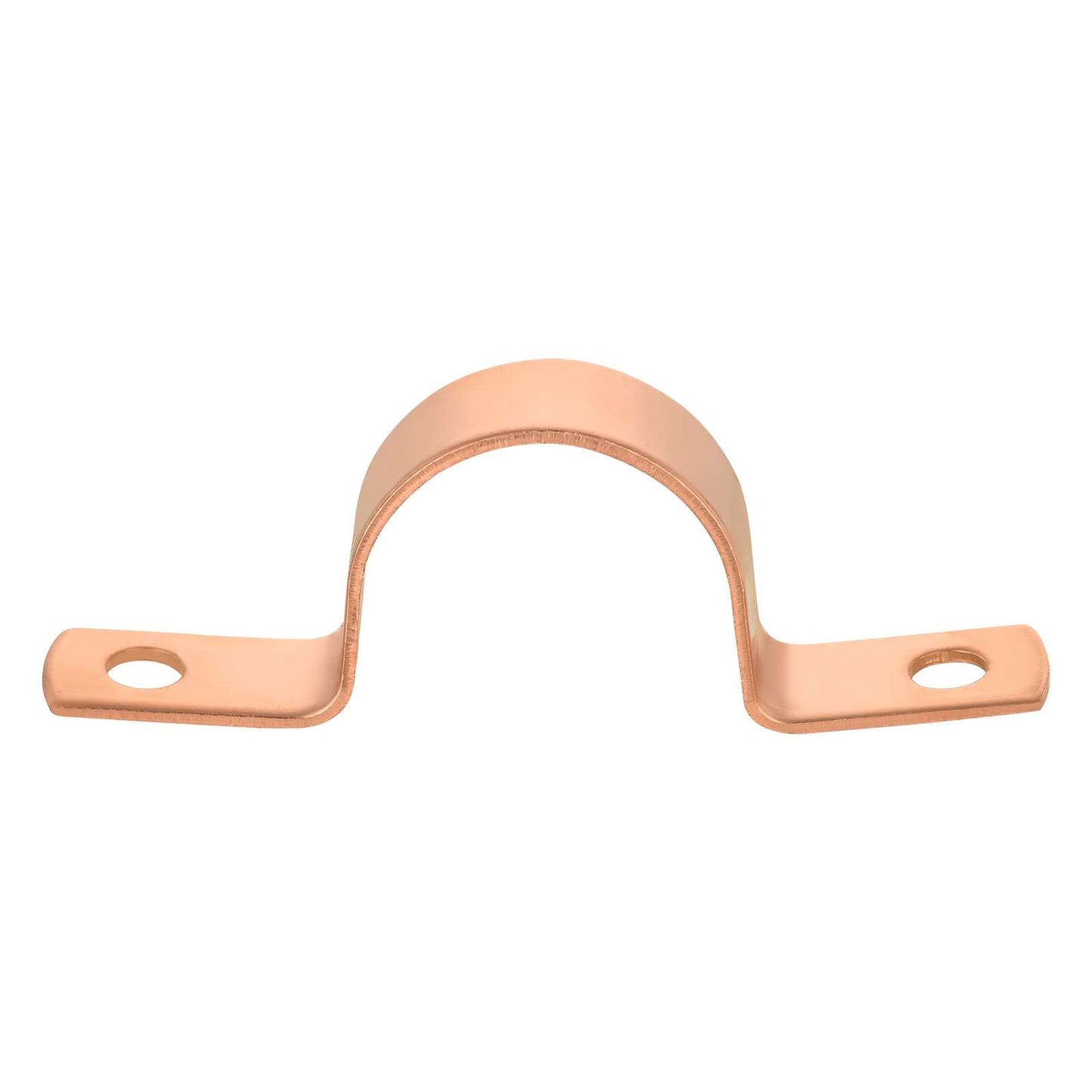 10 Pcs 1-1/4" Copper Pipe Straps, Two Hole at Wholesale Price