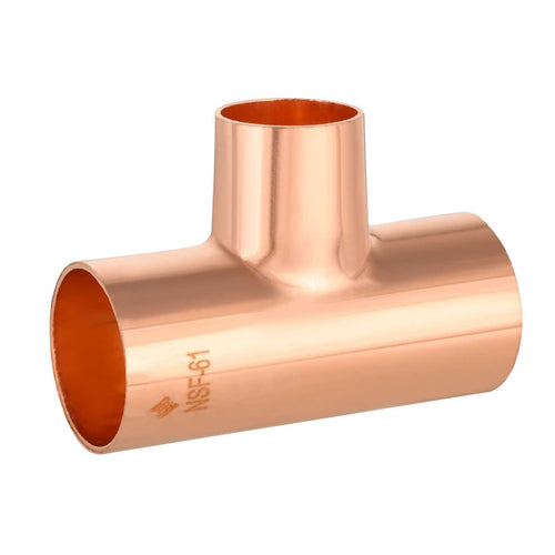 30 Pcs 1-1/4" X 1-1/4" X 1" Copper Reducing Tee at Wholesale Price