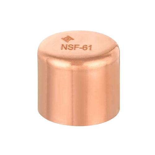 10 Pcs 1-1/4" Solder Copper Pipe End Cap (Plug) at Wholesale Price