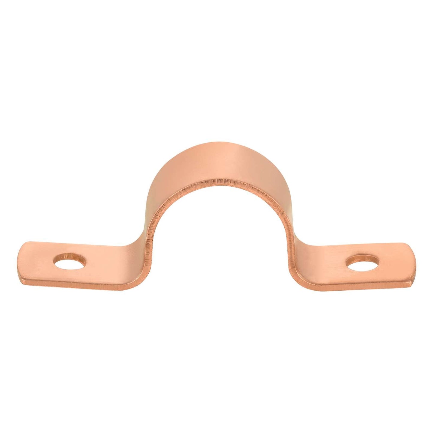 30-Pack 5/8" Copper Pipe Straps, Two Hole