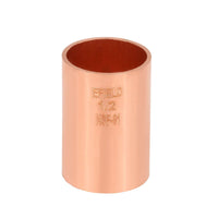 1/2" Copper Coupling, No Stop Plumbingsell