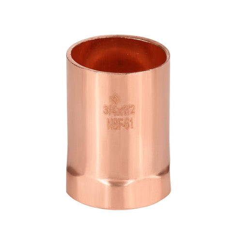 3/4" C x 1/2" FNPT Copper Female Adapter Plumbingsell