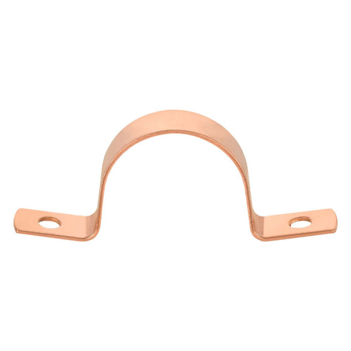 1-1/2" Copper Pipe Straps, Two Hole Plumbingsell