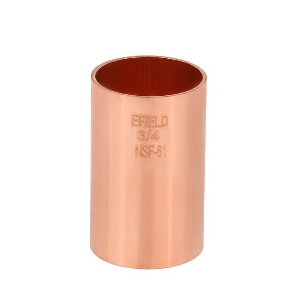 3/4" Copper Coupling, No Stop Plumbingsell