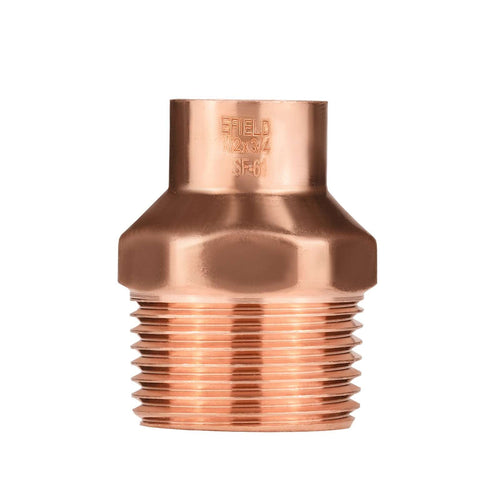 30 Pcs 1/2" C x 3/4" MNPT Copper Male Adapter at Wholesale Price