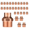30 Pcs 1/2" C x 3/4" MNPT Copper Male Adapter at Wholesale Price