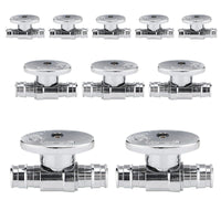 10 Pcs 1/2" x 1/2" PEX Expansion Straight Stop Valve, 1/4 Turn (Lead Free) Plumbingsell