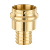 1" Copper Press x 3/4" PEX Expansion Brass Adapter (Lead Free)