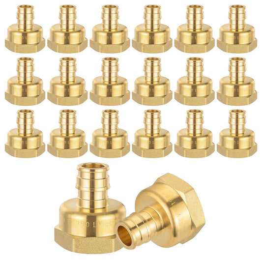 30 Pcs PEX A Expansion 3/4" PEX x 3/4" Female Threaded F1960 Adapter Wholesale