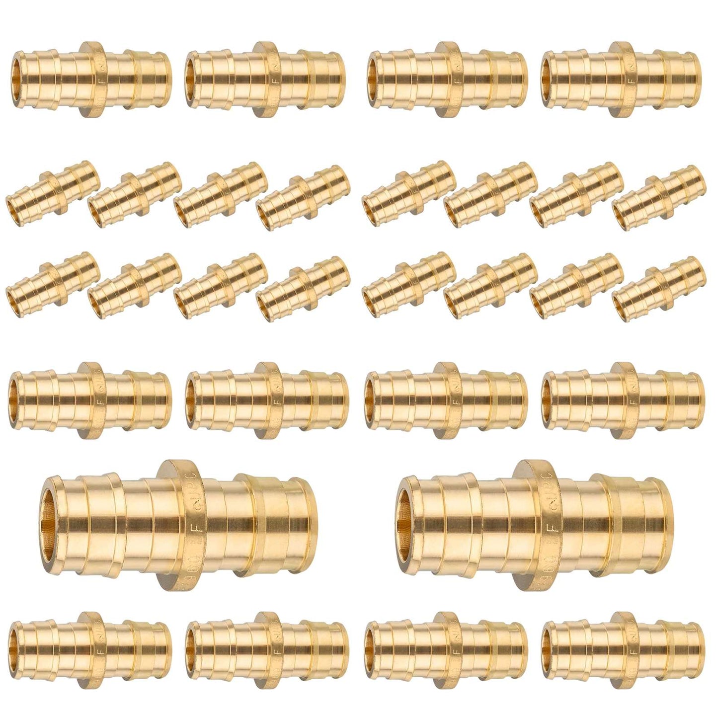 30 Pcs PEX A Expansion 3/4" PEX x 3/4" PEX Expansion Coupling Wholesale