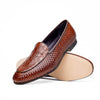 Zelli Italia 11-620-CGN PALIO Genuine Crocodile and Calfskin Basketweave Slip On,