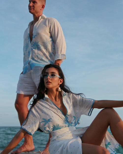 Cabana Shirt - Palma Cotton Baliawear