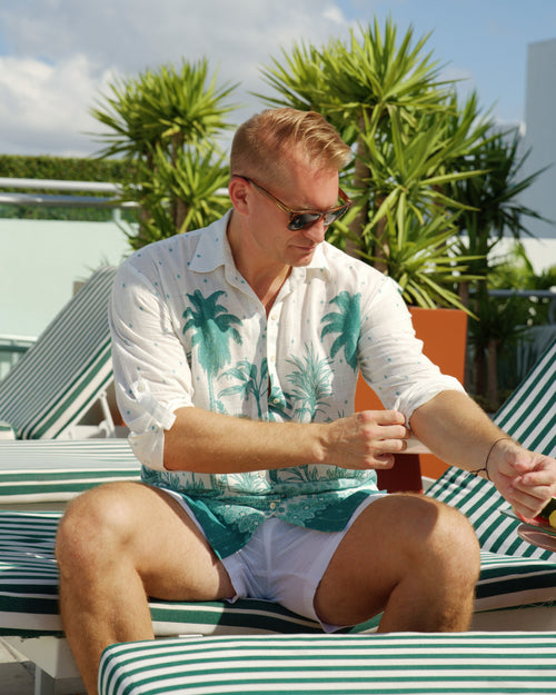 Palma Cotton Boyfriend Shirt Baliawear