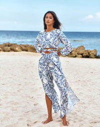 Baliawear Baliawear Pant to Jumpsuit - French Toile