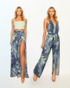 Pant to Jumpsuit - Island Print
