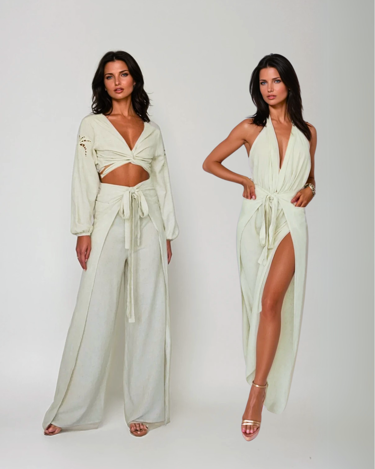Baliawear Baliawear Pant to Jumpsuit - Linen