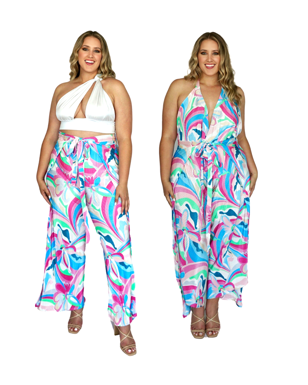Baliawear Baliawear Pant to Jumpsuit - Plisse