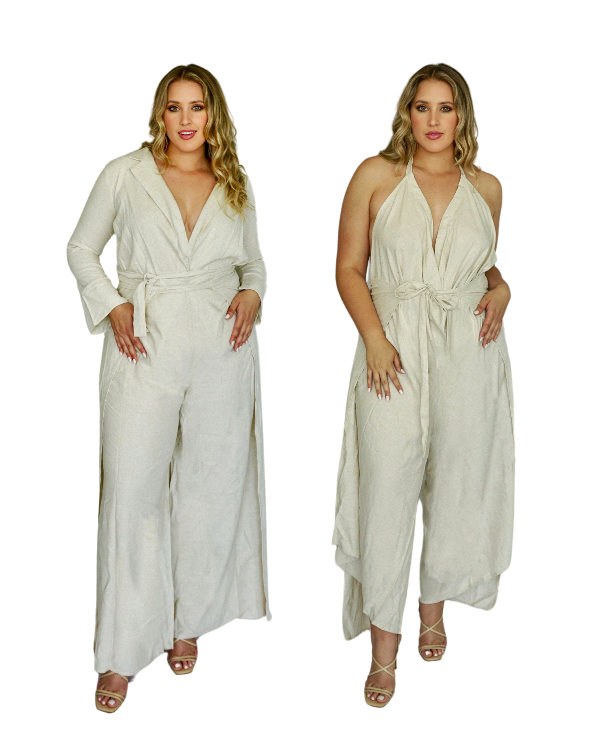 Baliawear Baliawear Pant to Jumpsuit - Linen