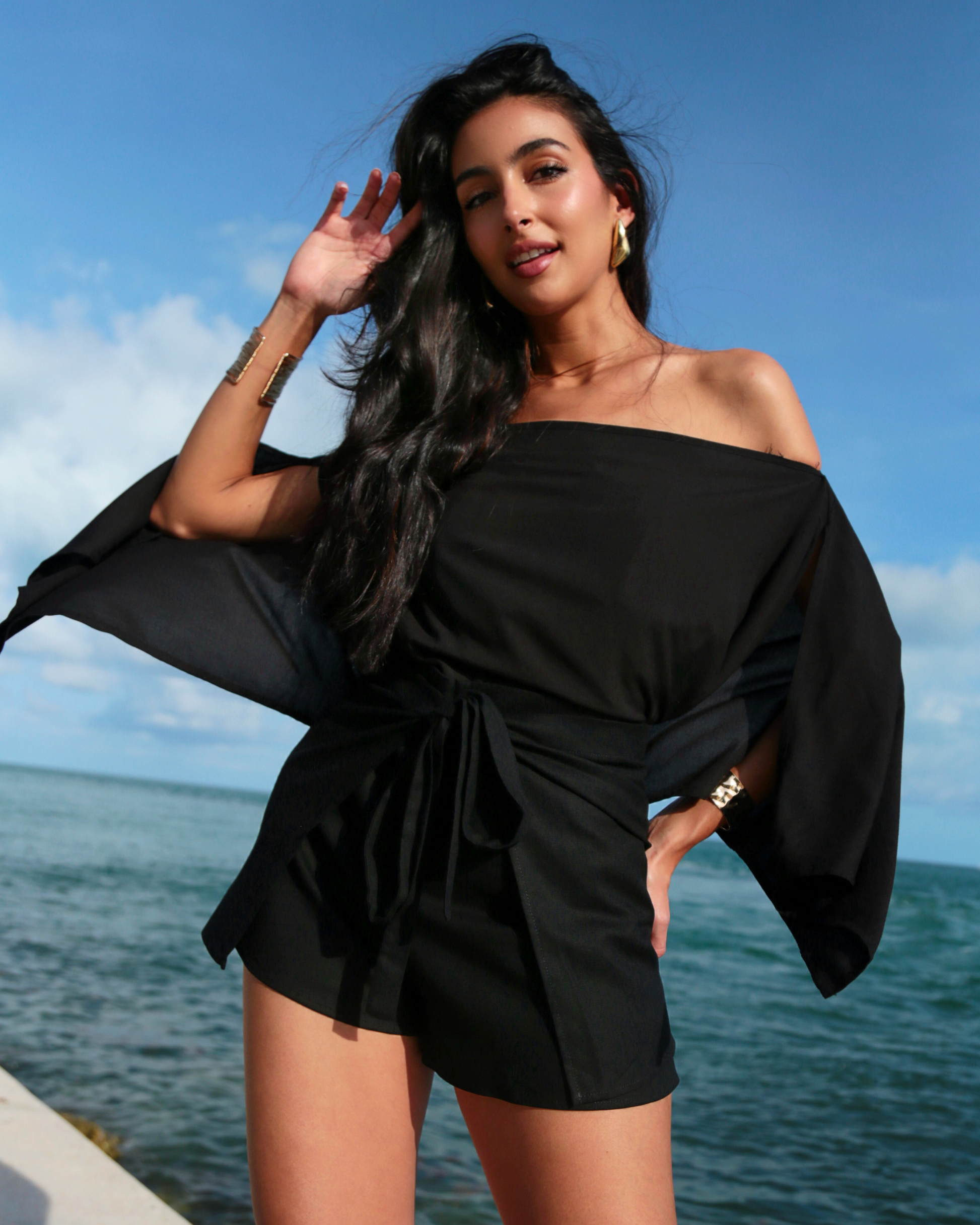 Baliawear Baliawear Pocket Wrap Short - Linen