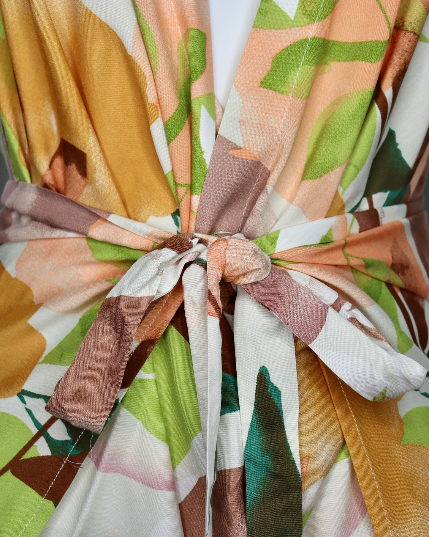 Baliawear Baliawear Pant to Jumpsuit - Peach Floral