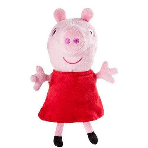 ToyShnip Peppa Pig Little Feature 6 Inch Plush with Sounds - Peppa