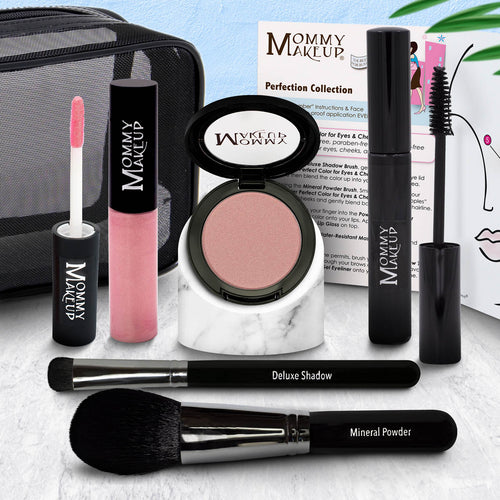 The Perfection Collection | Customizable, Talc-free, Silicone-free Makeup Set - Select Your Own Shades Mommy Makeup