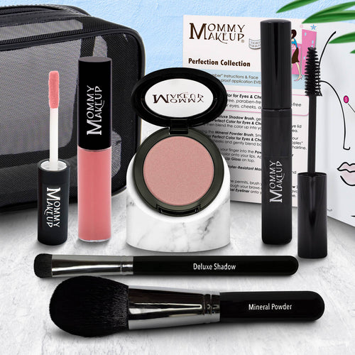 The Perfection Collection | Customizable, Talc-free, Silicone-free Makeup Set - Select Your Own Shades Mommy Makeup