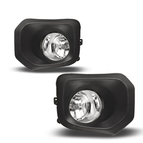 Winjet 2016-23 Toyota Tacoma Fog Light - Clear - Wiring Kit Included OffRoadUSA.com