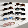 Retro Oval Frame Sunglasses HTO Apparel