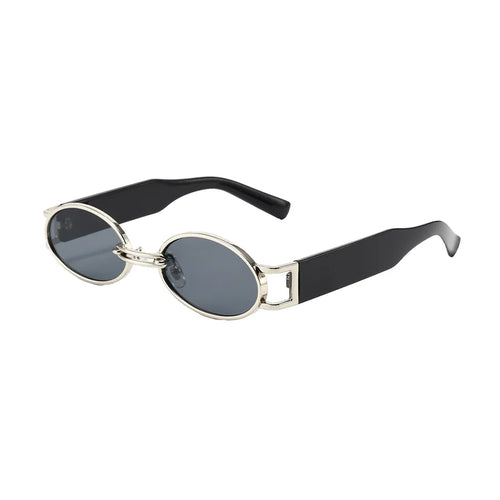 Retro Oval Frame Sunglasses HTO Apparel