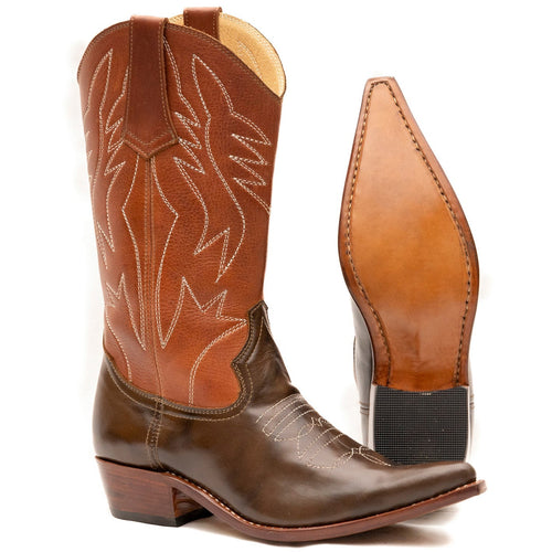 Pointed Cowgirl Boots Atitlan Leather