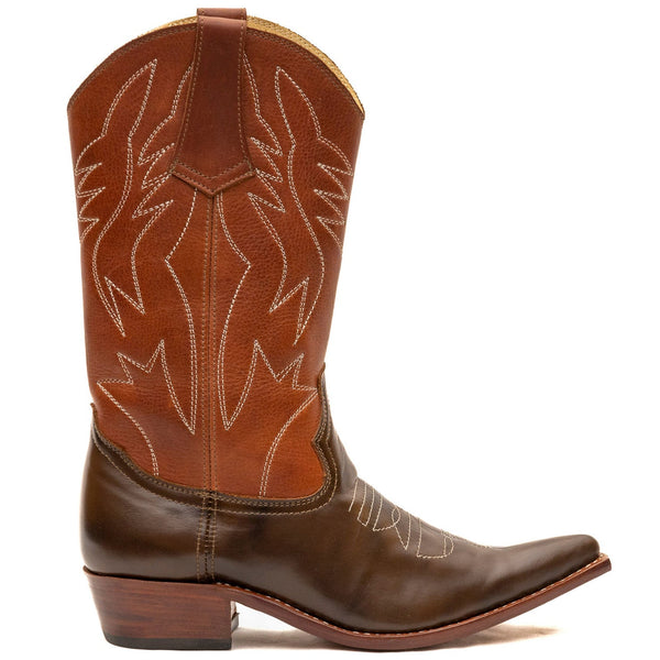 Pointed Cowgirl Boots Atitlan Leather