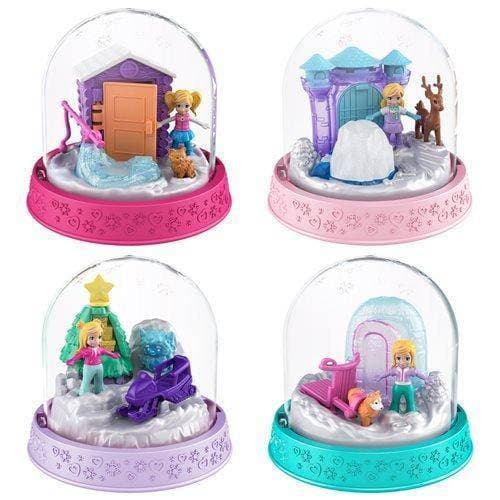 ToyShnip Polly Pocket Globe Scene Ornament - Select Figure(s)