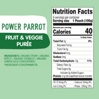 Power Greens Bundle: Veggie Bunny, Power Parrot, Apple & Pear Yogurt