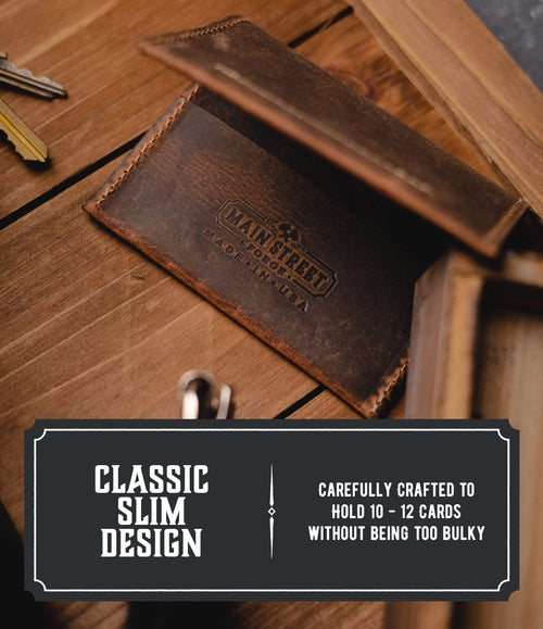 Business Card Holder / Wallet Main Street Forge