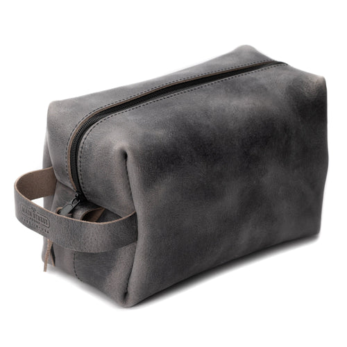 Leather Toiletry Bag for Men | Dopp Kit / Travel Pack Main Street Forge