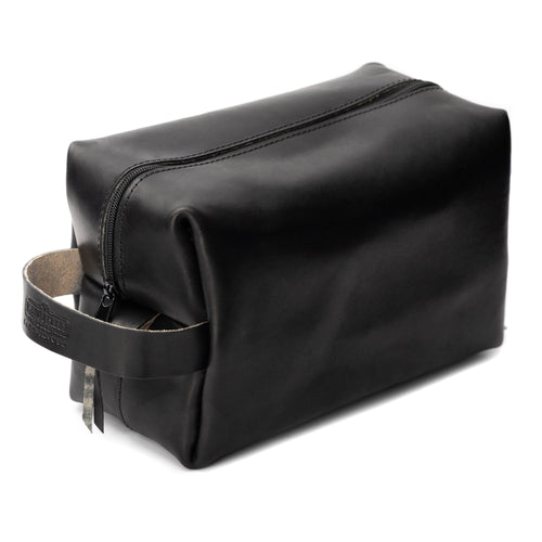 Leather Toiletry Bag for Men | Dopp Kit / Travel Pack Main Street Forge