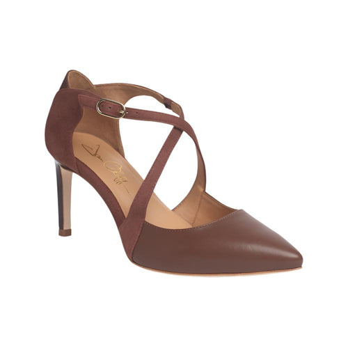 Desire Suede Brown Joan Oloff Shoes