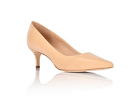Callie New Nude Patent Joan Oloff Shoes