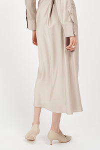 Callie Nude Mestico Lux Leather Joan Oloff Shoes