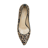 Callie Leopard Hair Calf Joan Oloff Shoes