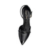 Desiree Black Nappa / Black Patent Joan Oloff Shoes