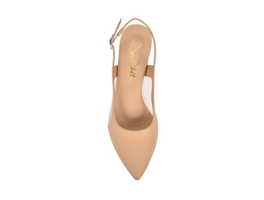 Dance New Nude Nappa/Clear Mesh - FINAL SALE