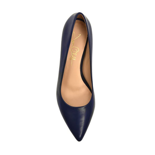 Callie Navy Lux Nappa Joan Oloff Shoes