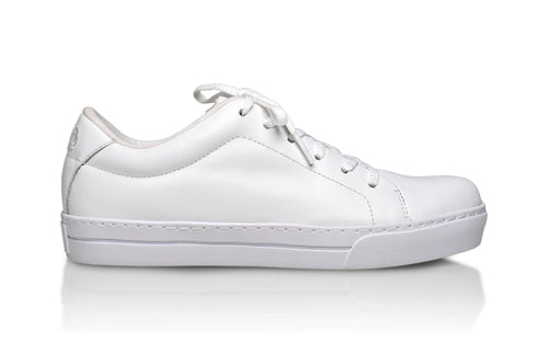 Equality Luxury White Nappa Joan Oloff Shoes