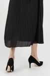 Deborah Black Kid Suede Joan Oloff Shoes