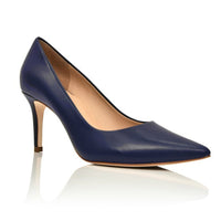 Deborah Navy Lux Nappa Joan Oloff Shoes