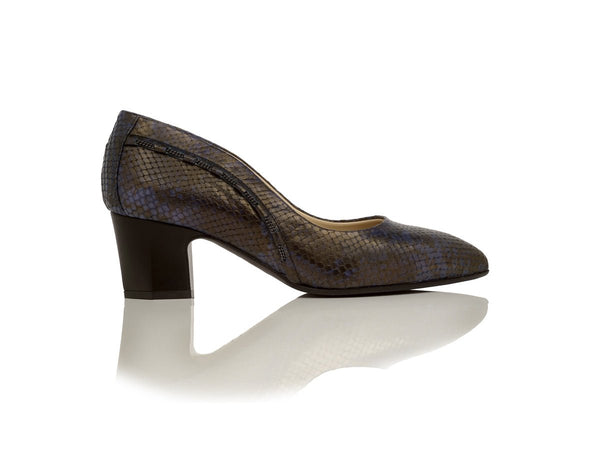 Maggie Printed Snake Joan Oloff Shoes